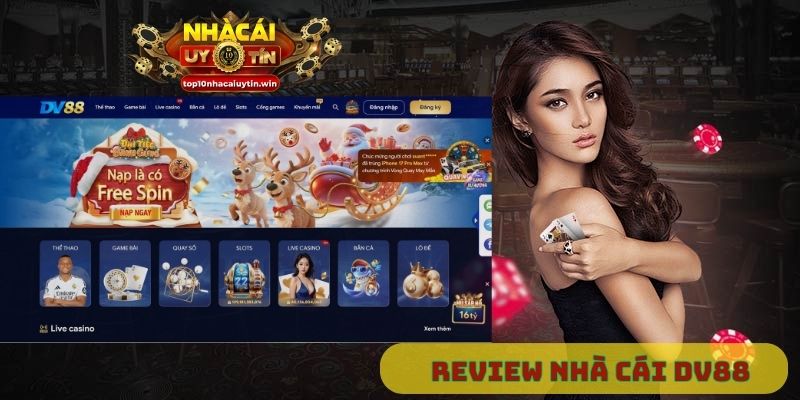 Review DV88 – Nhà cái cá cược thể thao, casino, xổ số